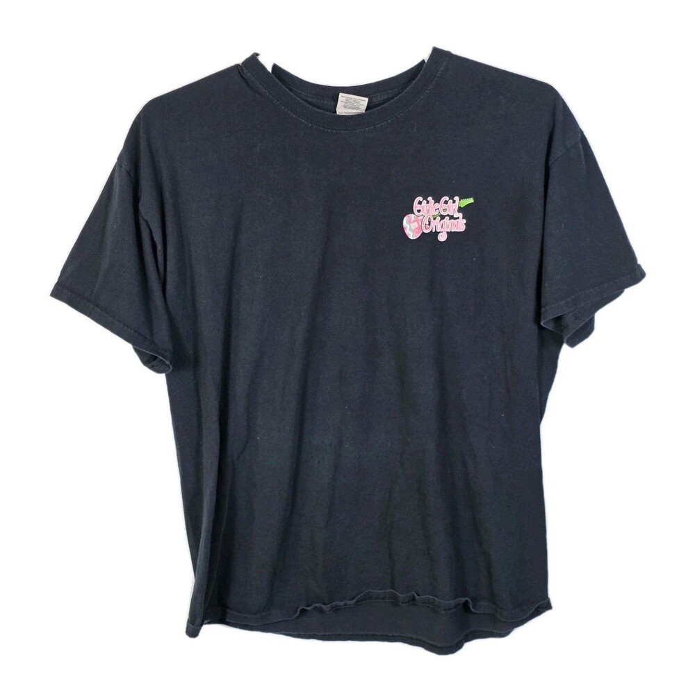 Girlie Girl Women's XL Black Teacher's Rock T-Shirt